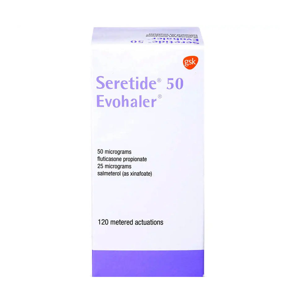 Seretide 50 mcg Evohaler 120 sprays