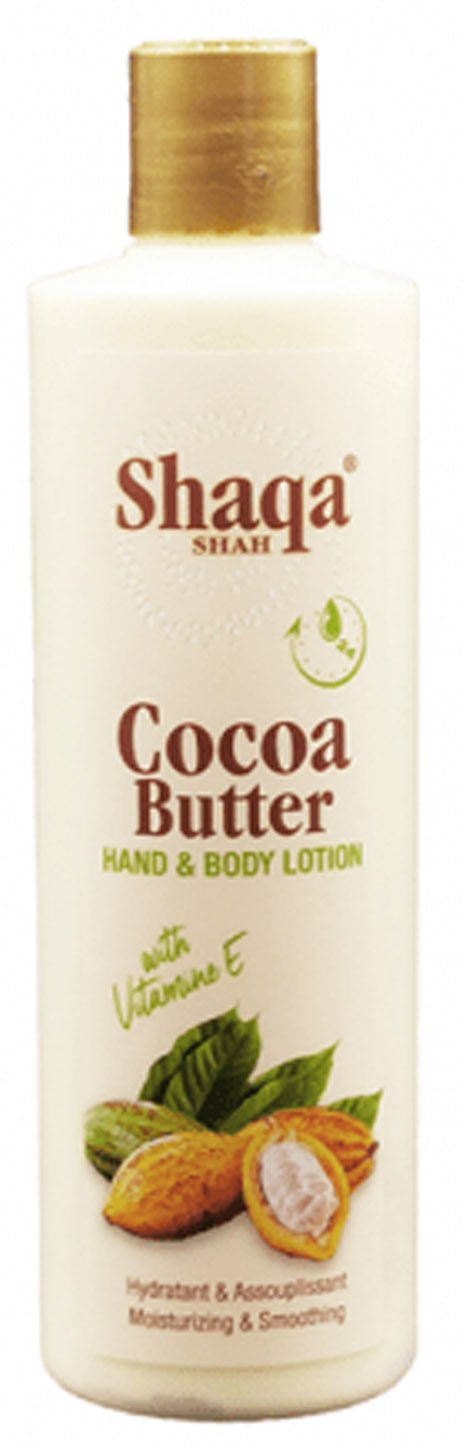 شاقة شاه لوشن زبدة الكاكاو وفيتامين هـ للجسم