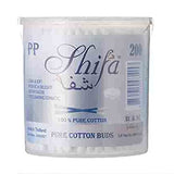 Shifa Cotton Buds, 200 Pieces