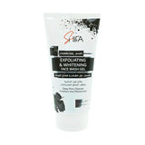 Shifa exfoliating and brightening facial gel wash with charcoal extract 150 ml