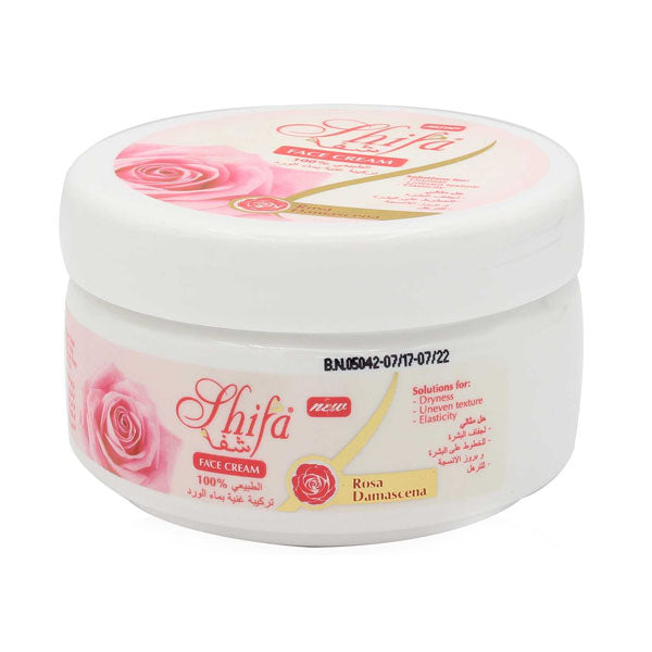 Shifa face and body cream with natural rose water 250 ml