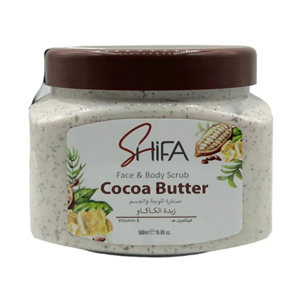 Shifa Face And Body Scrub Cocoa 500ml