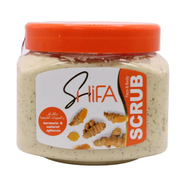 Shifa Scrub Turmeric & Natural Spheres 500ml