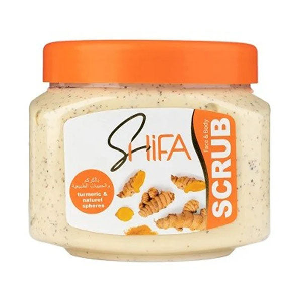 Shifa Scrub Turmeric & Natural Spheres 300ml