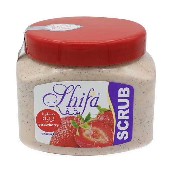 Shifa Face And Body Scrub Strawberry 500ml