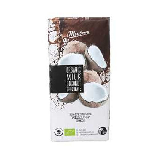 شوكولاتة الحليب بجوز الهند العضوية 