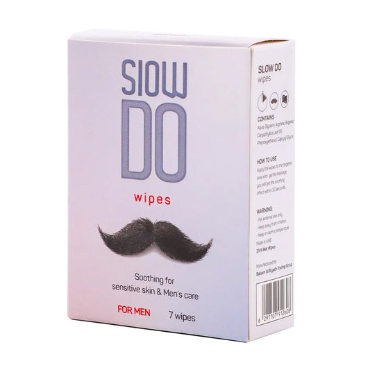 مناديل تأخير القذف للرجال 7 مناديل من سلو دو |  صيدلية.كوم.