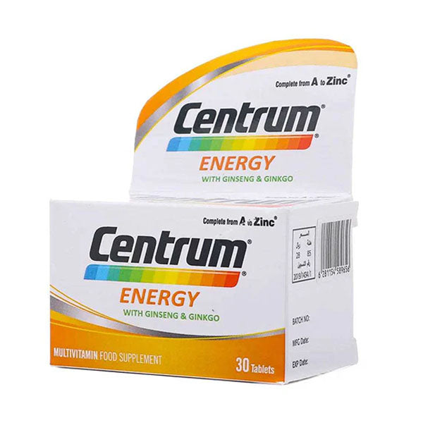 سنترم اينرجي فيتامينات متعددة مع جينكو وجنسنج 