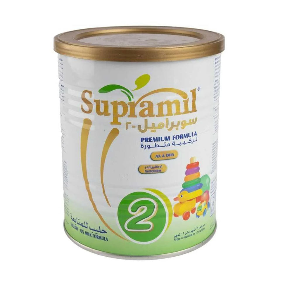 Supramil Follow-up Milk No. 2 from 6-12 months - 400 gm