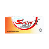 Sortiva-H100/12.5 mg 30 tablets