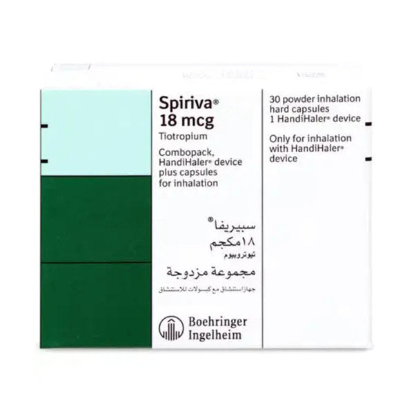 Spiriva 18 mcg 30 inhalation capsules