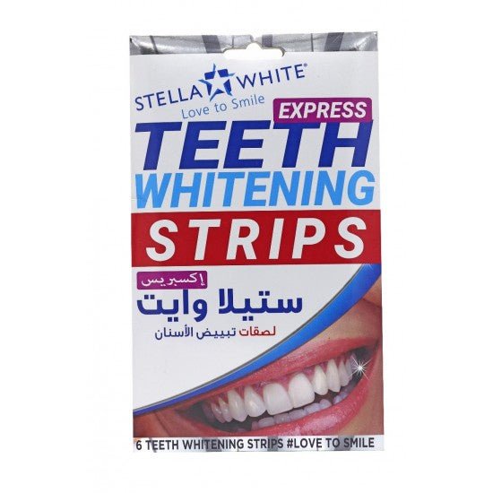 ستيلا وايت لصقات تبييض الأسنان 6 لصقات - Sidalih.com || صيدلية.كوم