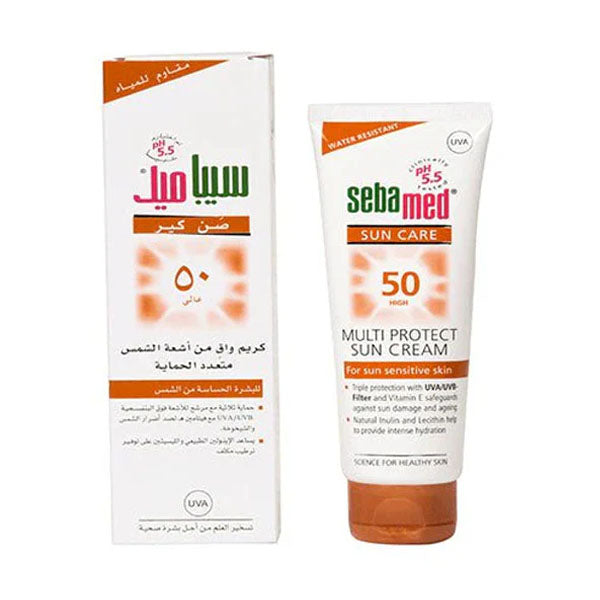 سيباميد كريم واقي شمس غير معطر 75 مل.