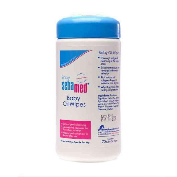 سيباميد مناديل أطفال زيتية 