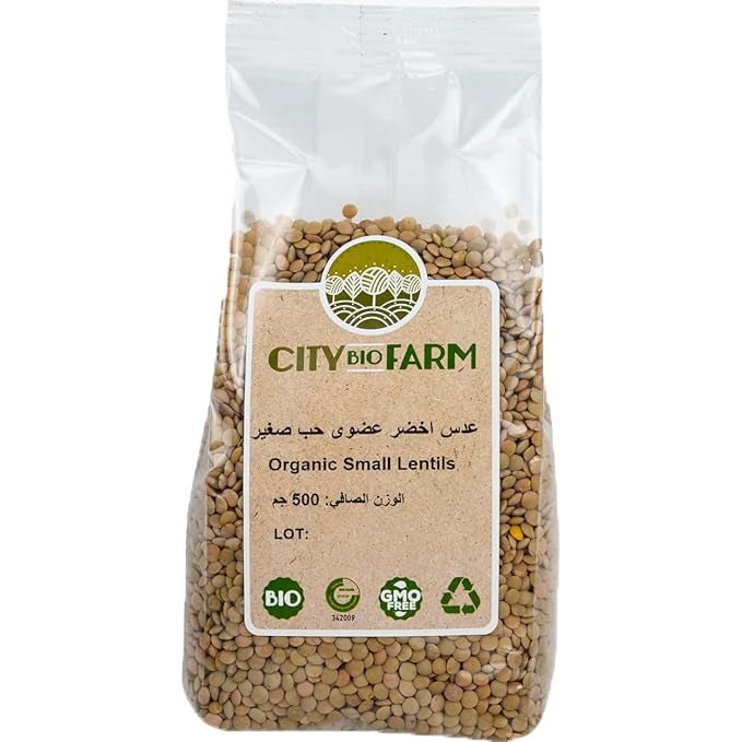 سيتي بيو فارم عدس أخضر عضوي