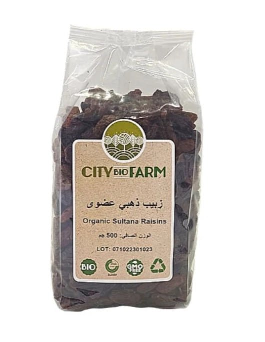 سيتي بيو فارم زبيب ذهبي عضوي