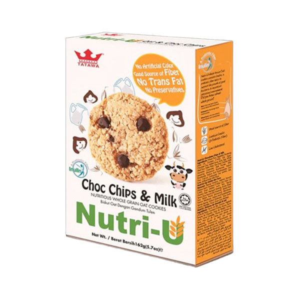 تاتاوا كوكيز بالشوكولاتة و الحليب 160 جم |  صيدلية.كوم.