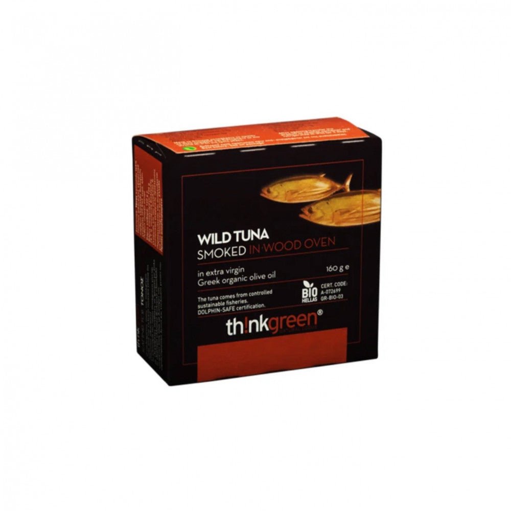 ثينك جرين تونة طبيعية مدخنة مع زيت زيتون 