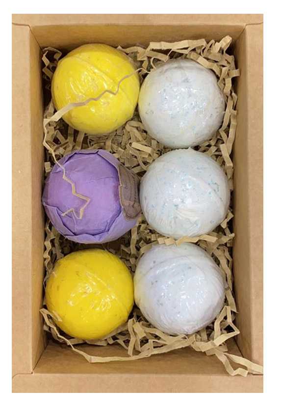 طقم باث بمب بالزيوت والأعشاب العطرية