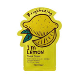 Tony Moly lemon skin brightening sheet mask