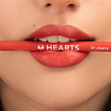 Hearts Lip Liner Pencil Cherry 01