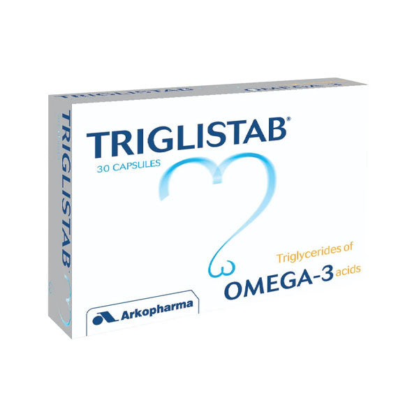 ترايجليستاب أوميجا 3 عدد 30 كبسول.