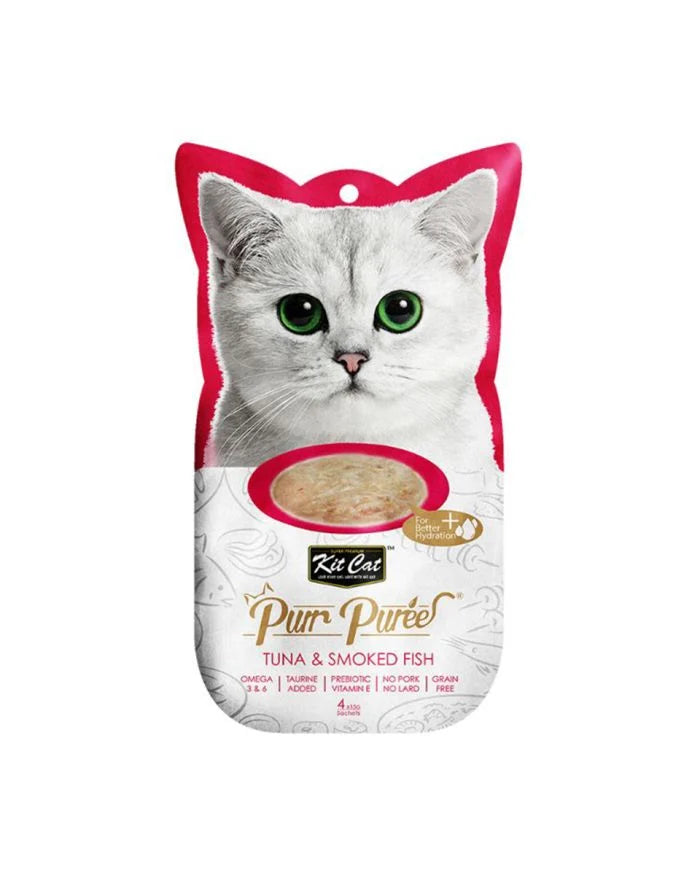 كت كات مكافآت الفيليه التونا والسمك المدخن للقطط 30غ |  صيدلية.كوم.