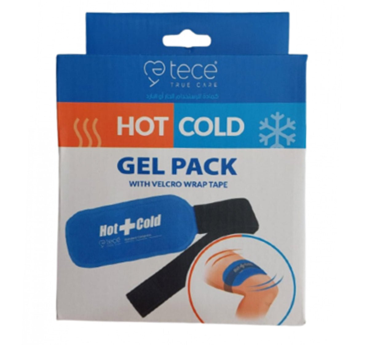 تي سي كمادة جل باردة او ساخنة.