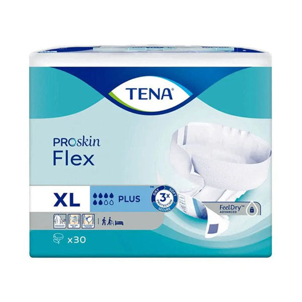 تينا حفاضات فليكس بلس كبير جدا 30 قطعة.