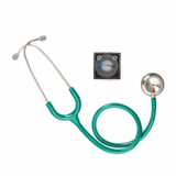 Internal medicine stethoscope from oromed, green color, ORO-SF 502