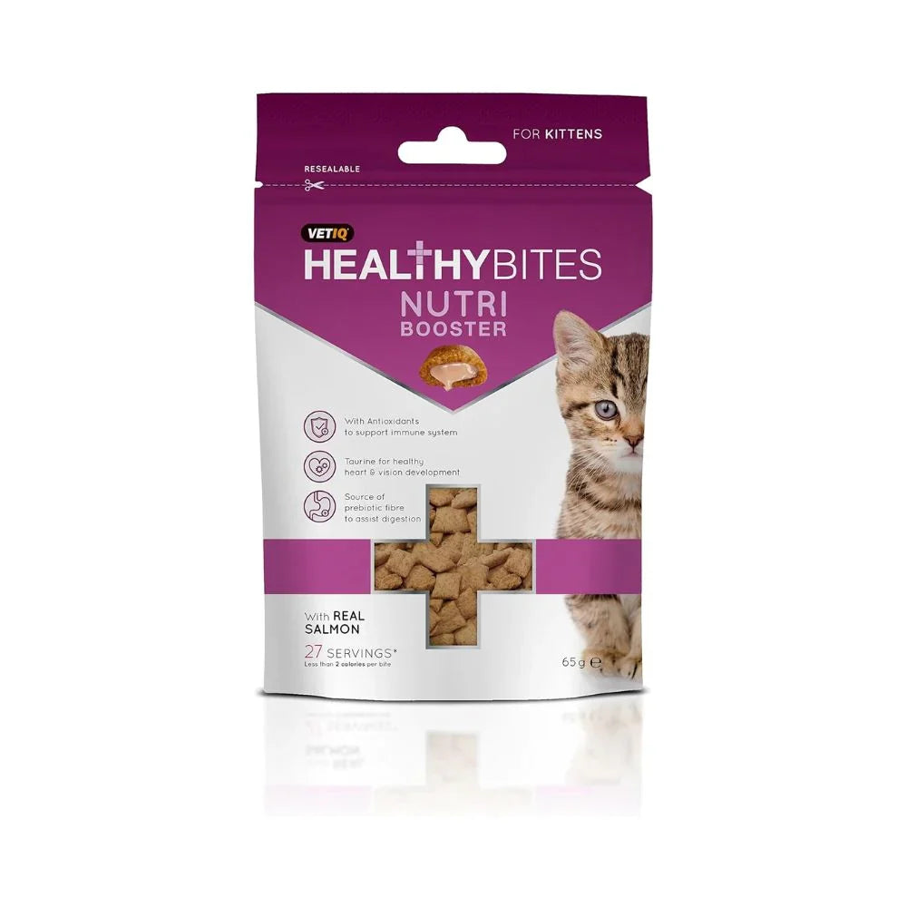 مارك اند شابل مكافات بسكويت للقطط محشوة كريمة للتغذية المثالية بنكهة السالمون 65غ |  صيدلية.كوم.