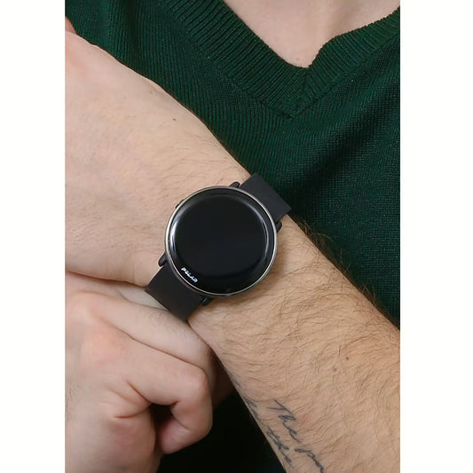 بولار ساعة إجنايت 3 تيتانيوم السيليكون الأسود |  صيدلية.كوم.