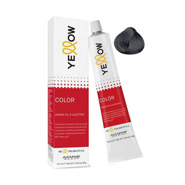 يلو صبغة شعر 1.11 اللون الاسود الكحلي 100 مل.