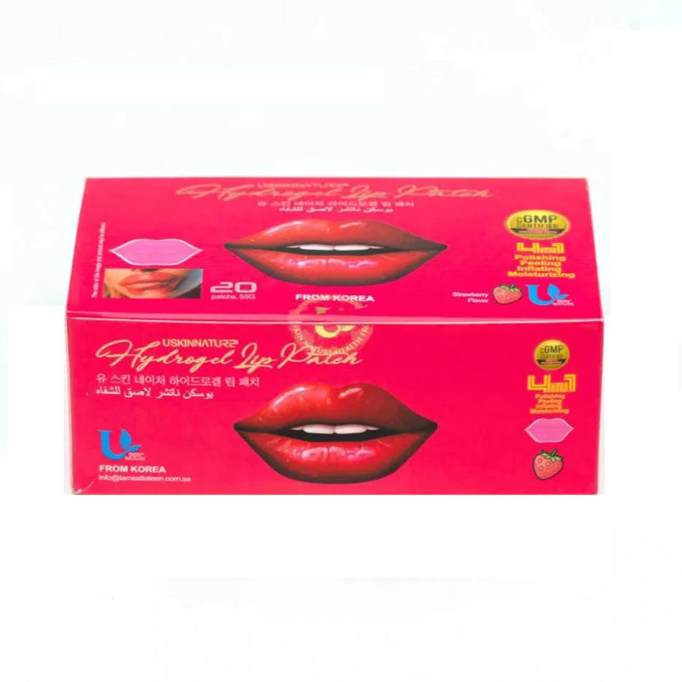 U Skin Nature Strawberry Lip Mask -20 masks