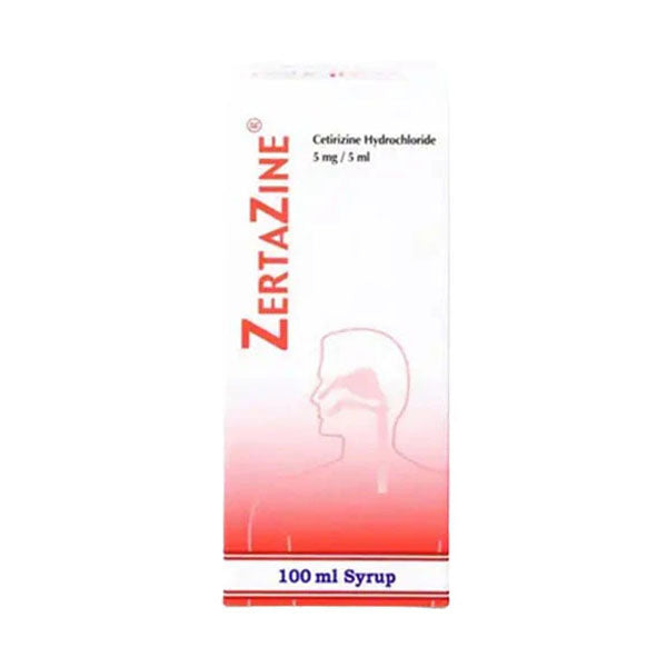 Zertrazine 5 mg/5 ml syrup 100 ml