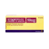 Zestril 20 mg 28 tablets