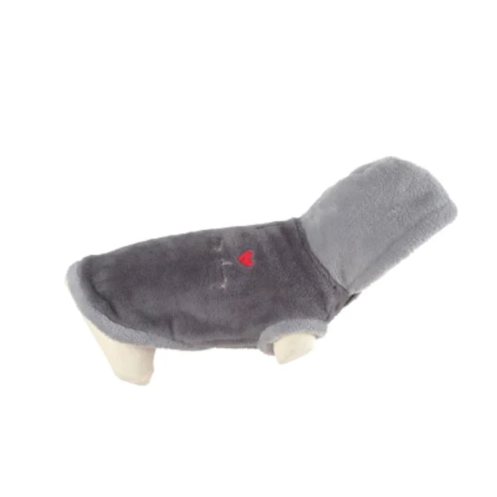 زولكس تيدي كنزة مع قبعة للقطط رمادي |  صيدلية.كوم.