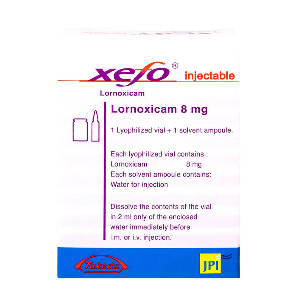 Xefo 8 mg 1 vial