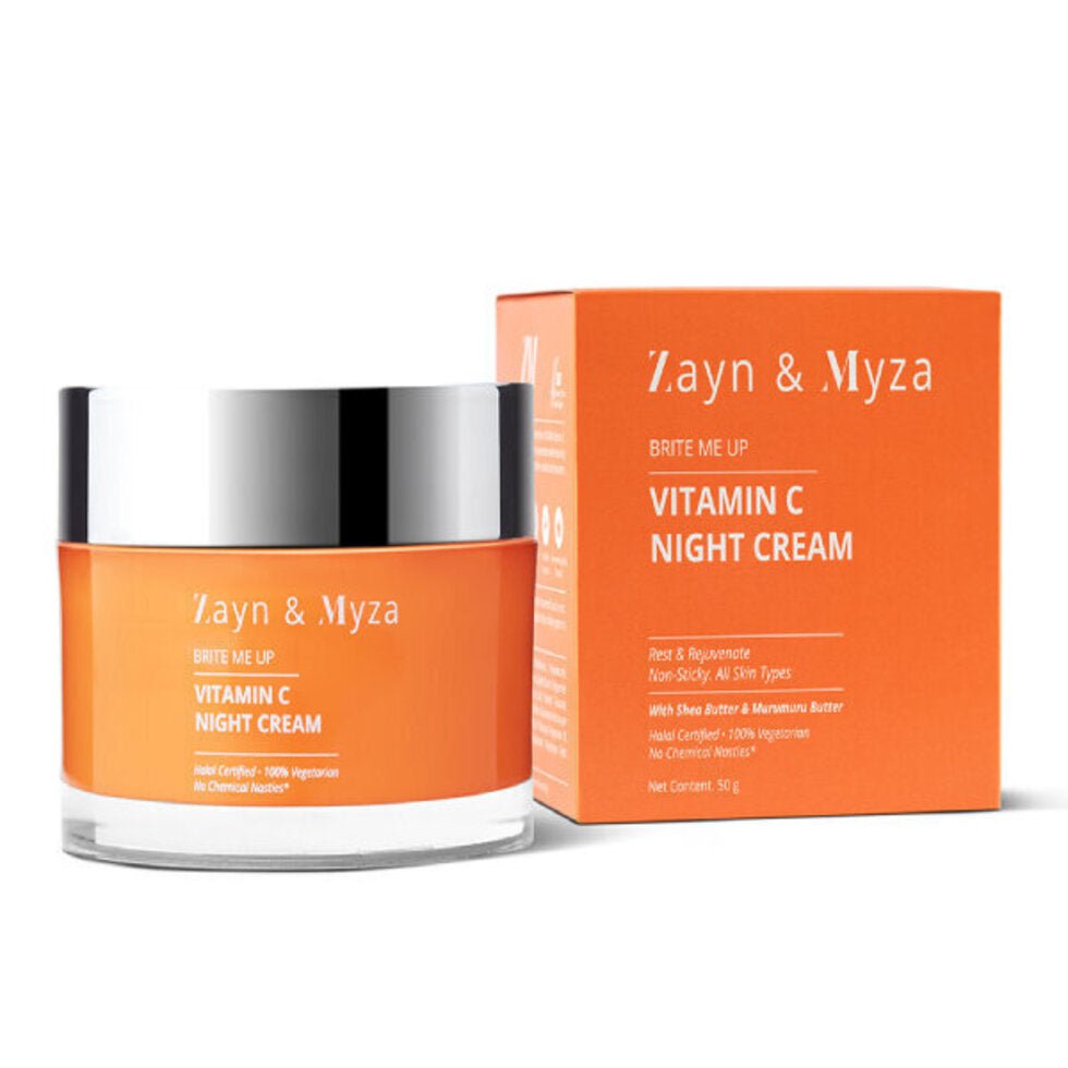 زين وميزا كريم الليل الوجه بفيتامين سي