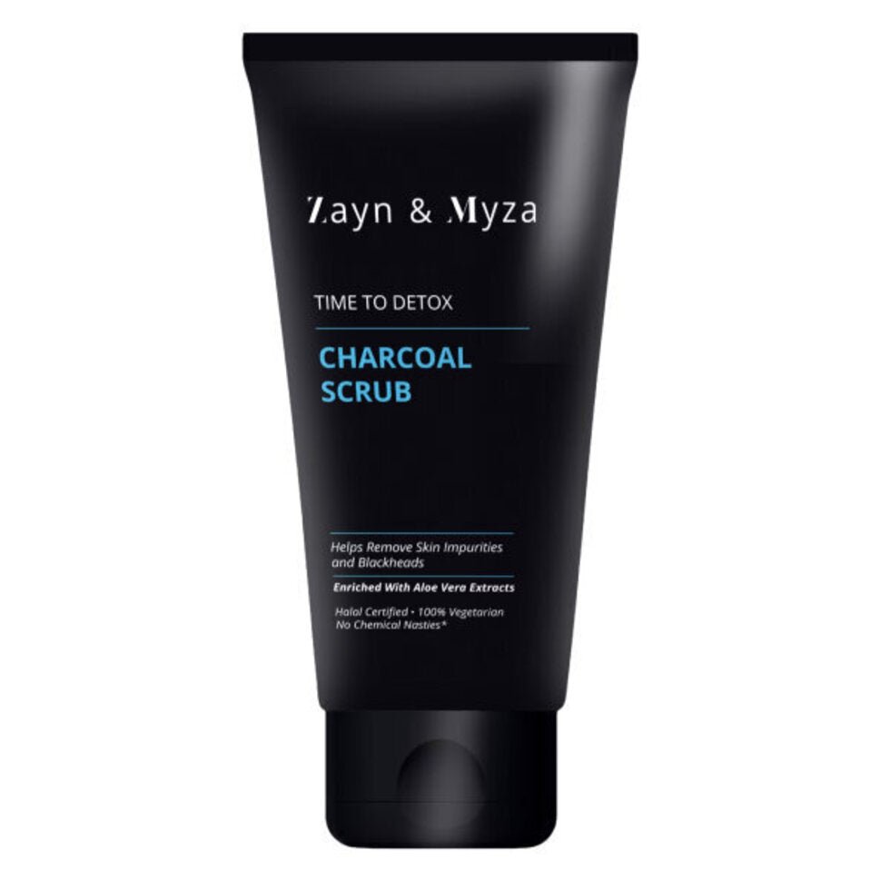 زين وميزا مقشر الوجه بالفحم 