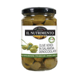 Probios Italian green olives without pit, 280 ml