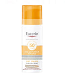 Eucerin Sunscreen Gel Cream SPF 50 for Oily Skin - Medium