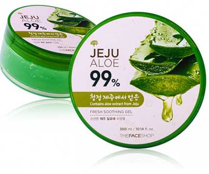 ذا فيس شوب جل جيجو  الو فيرا 99% مرطب ومنعش للبشرة