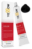 Yellow hair dye 1 black color 100 ml
