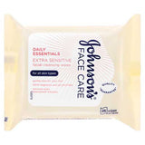 Johnson's Facial Cleansing Wipes Fragrance Free 25 Pieces
