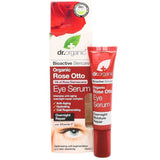 Dr. Organic dark circles treatment and anti-aging serum with rosehip oil 15 ml