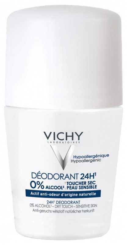 Vichy Deodorant Dry Touch Sensitive Skin 24h - 50 ml
