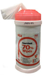 BDI Sani - Cloth Disinfecting Wipes containing 70% Isopropyl Alcohol - 200 Wipes
