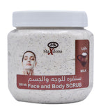 Max Dona Scrub for Face and Body - Milk 500 ml