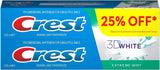 Crest 3D White Extreme Mint Toothpaste, Pack of 2* 125 ml